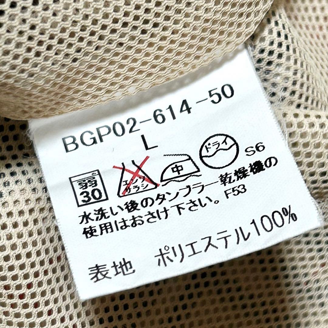 【美品】バーバリーゴルフ　ノバチェック　ジップアップ　ベスト　ゴルフウェア　L