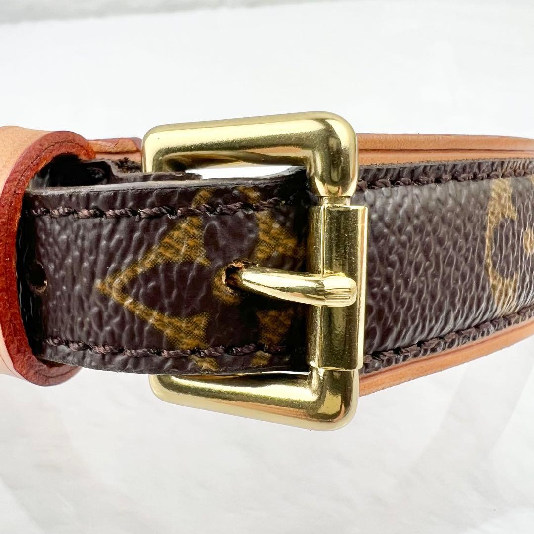 未使用✨ ルイヴィトン ドッグカラー MM 中型犬 モノグラム M58071