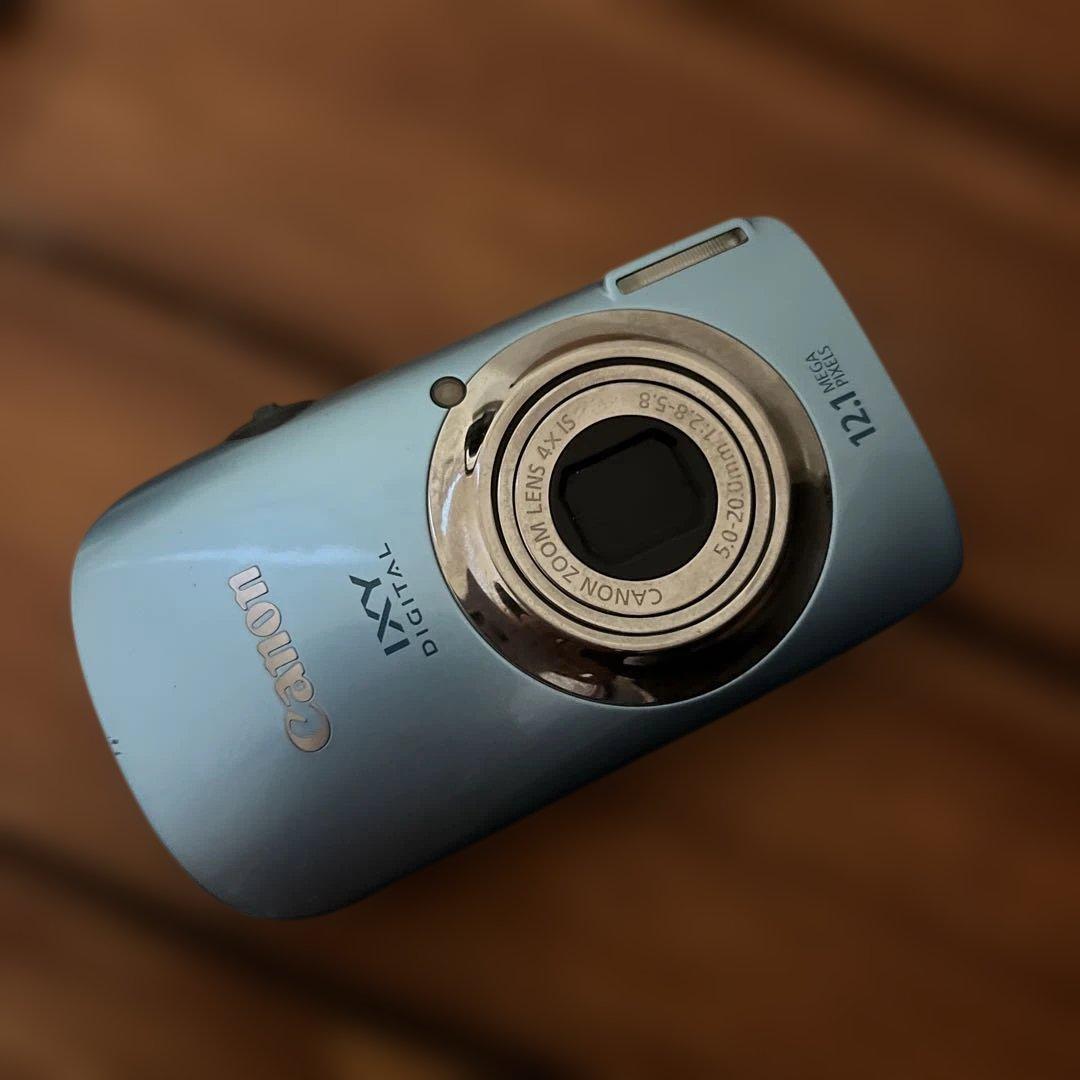CANON IXY DEGITAL 510 IS PC1356 キヤノン水色レア