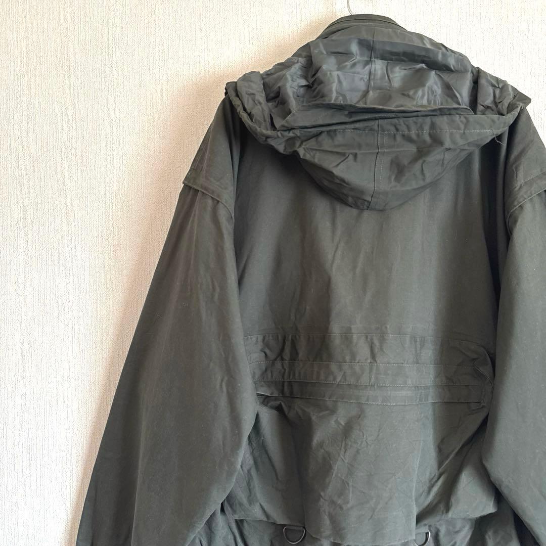 デタッチャブルフィッシングジャケット　80s〜90s　防水　XLサイズ