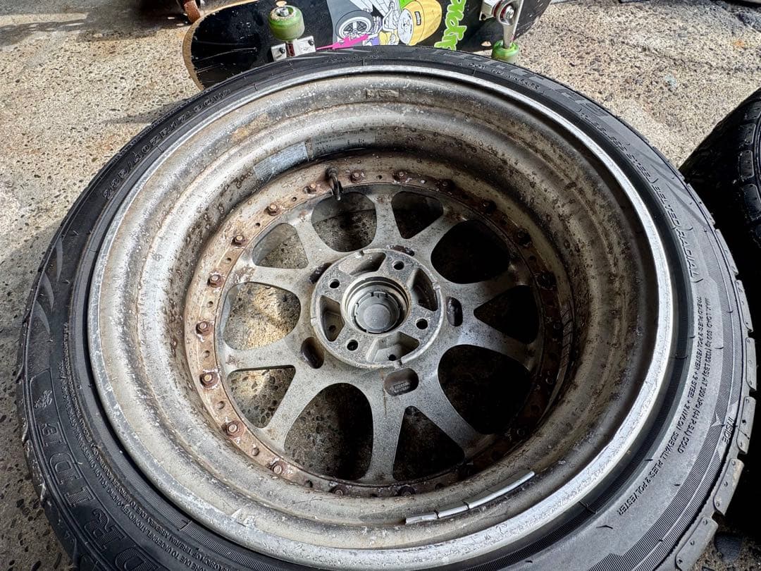 B*S様 SSR AGLE STRUSSE 17インチ 8.5J+18 4穴 2