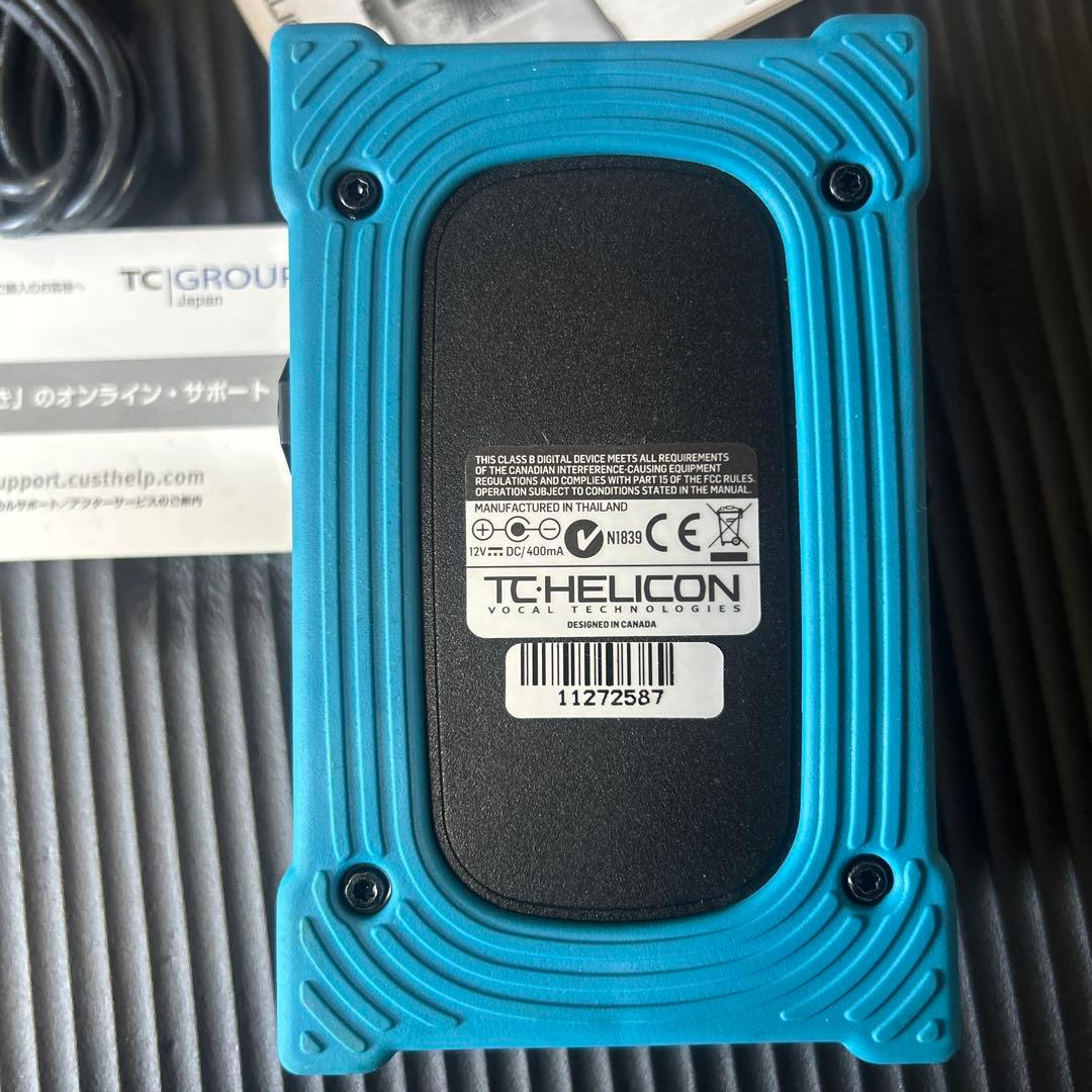 tc helicon VoiceTone C1ボーカルエフェクター