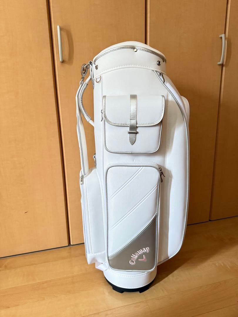Callaway ホワイトキャディバッグ