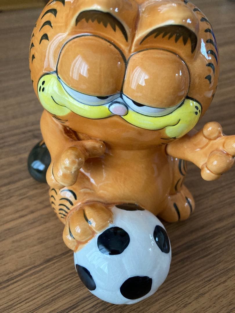 その他 GARFIELD SOCCER 80s Vintage Coin Bank