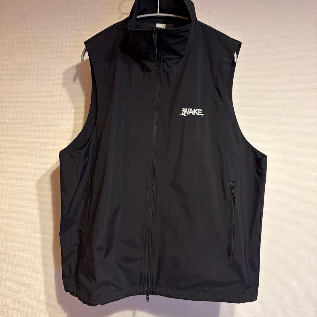 ジャケット・アウター WAKE 3LAYER Nylon Vest WK NAVY L