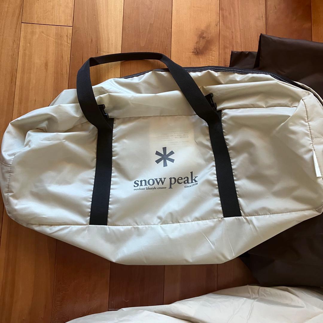 極美品✨peak タープエクステンションテント4 アイボリー 雪峰祭限定