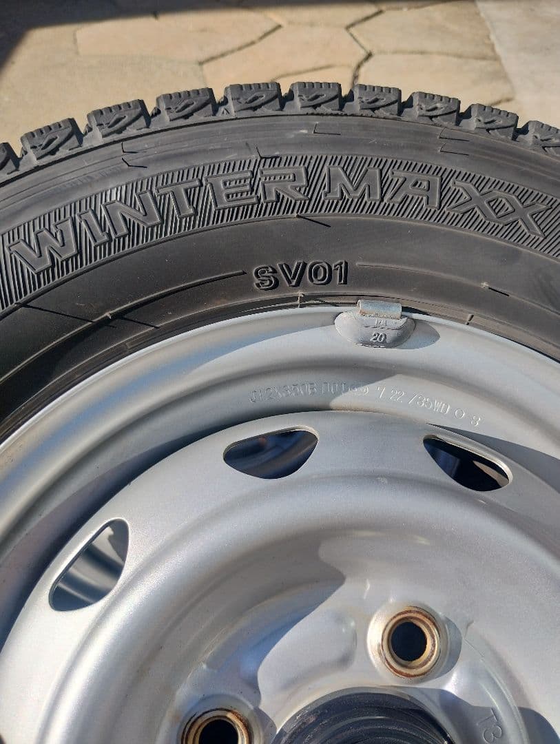 ※商品説明必読※スタッドレス 145R12 6PR スタッドレスセット ①