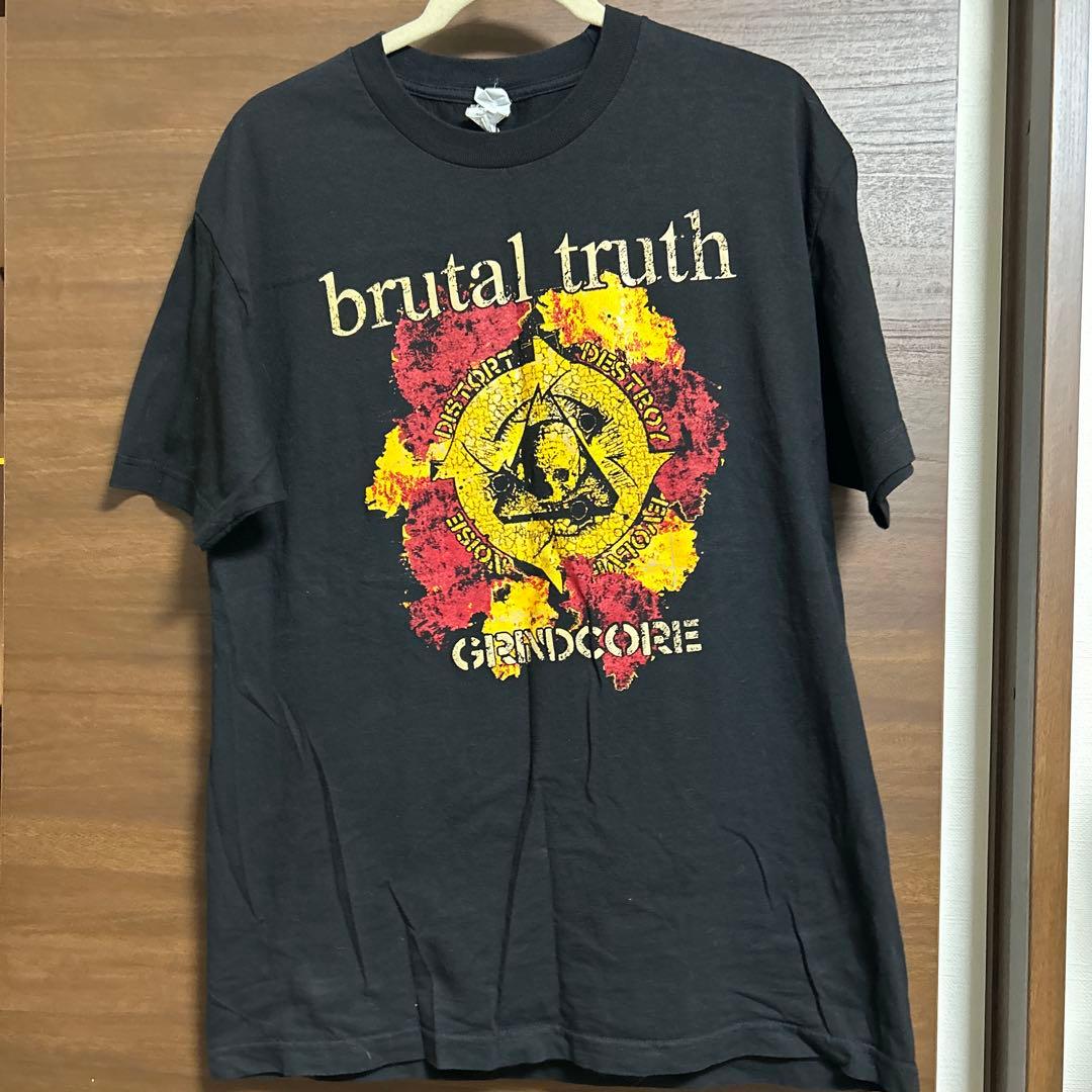 brutal truth earache vintage 90s バンドT