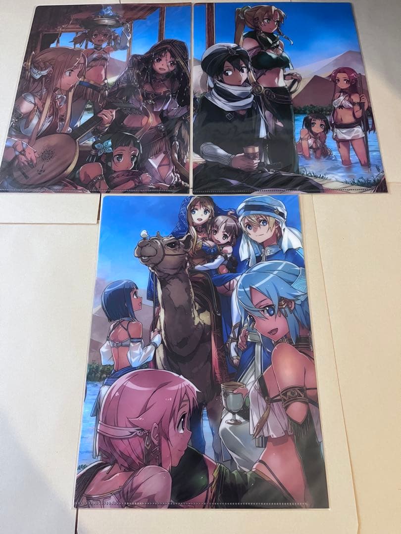 ソードアート・オンライン 希少クリアファイル84枚セット