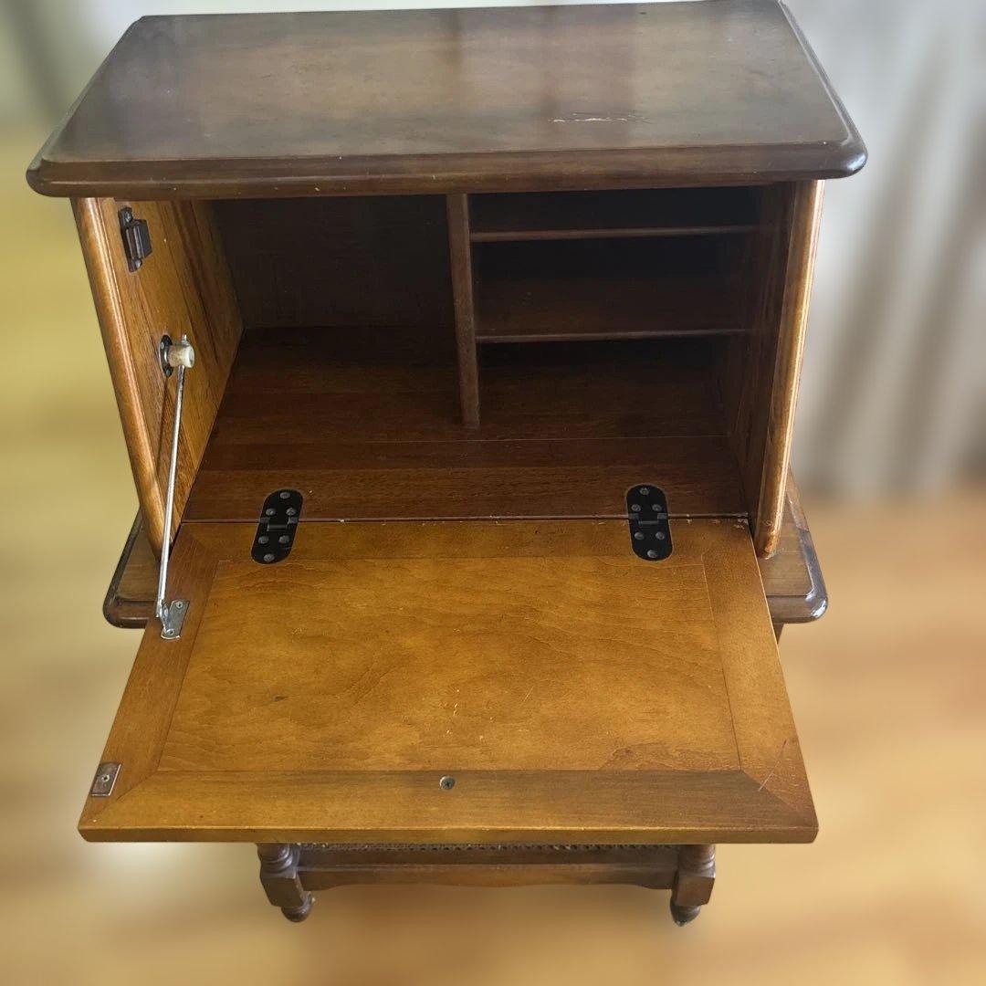 カリモク コロニアル ライティングビューロー デスク アンティーク