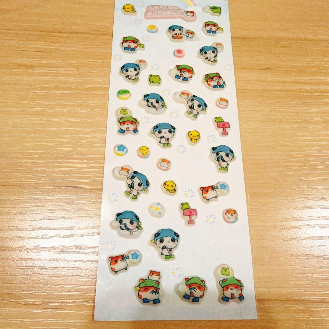 平成レトロ　こぱむだ　シール　しゃぼんこぱむだ