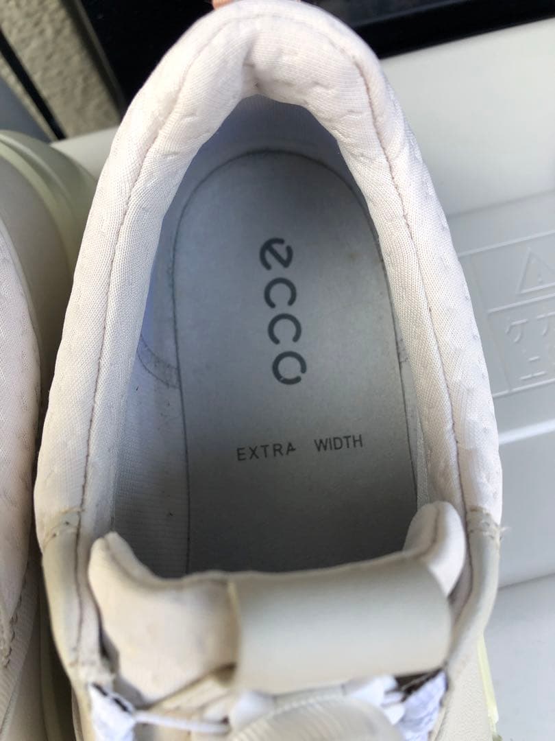 325番超美品ECCO XTENCAゴルフシューズ38 24.0cmスパイクレス