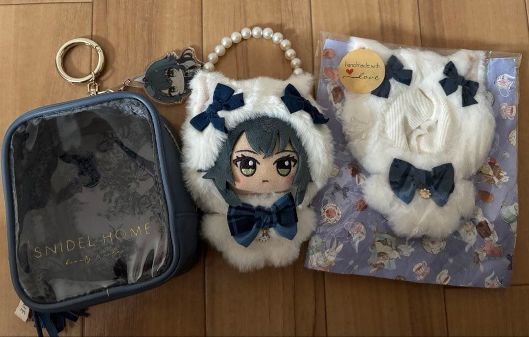 学園アイドルマスター 月村手毬 ちびぐるみ ポーチ セット