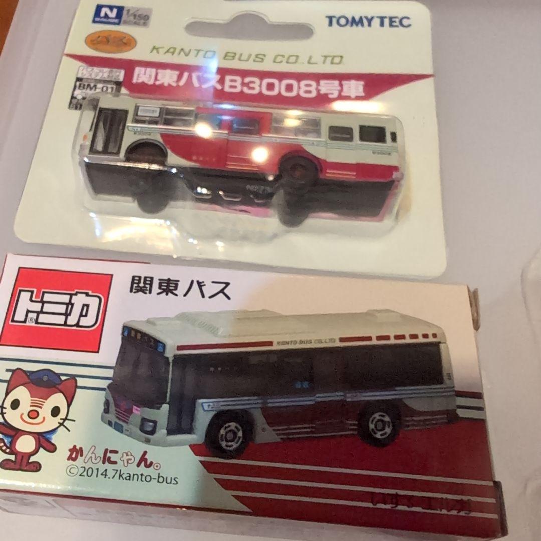 関東バスバスコレクションとトミカ関東バス計10台、新品5、開封済み5