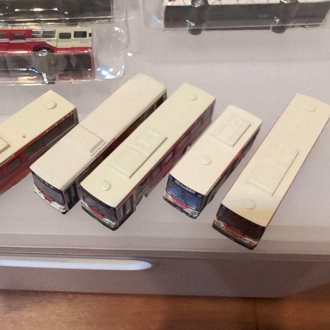 関東バスバスコレクションとトミカ関東バス計10台、新品5、開封済み5