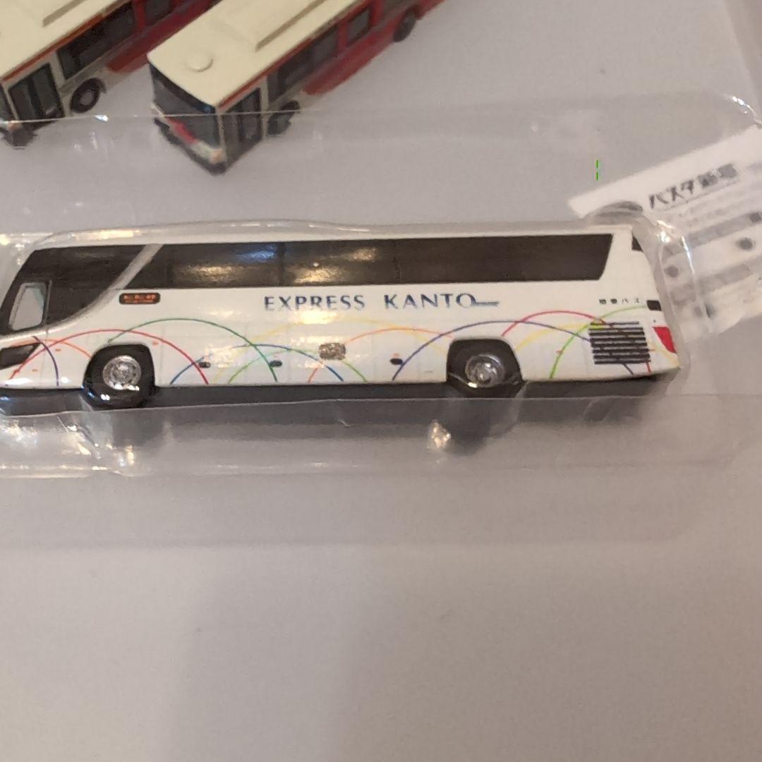 関東バスバスコレクションとトミカ関東バス計10台、新品5、開封済み5