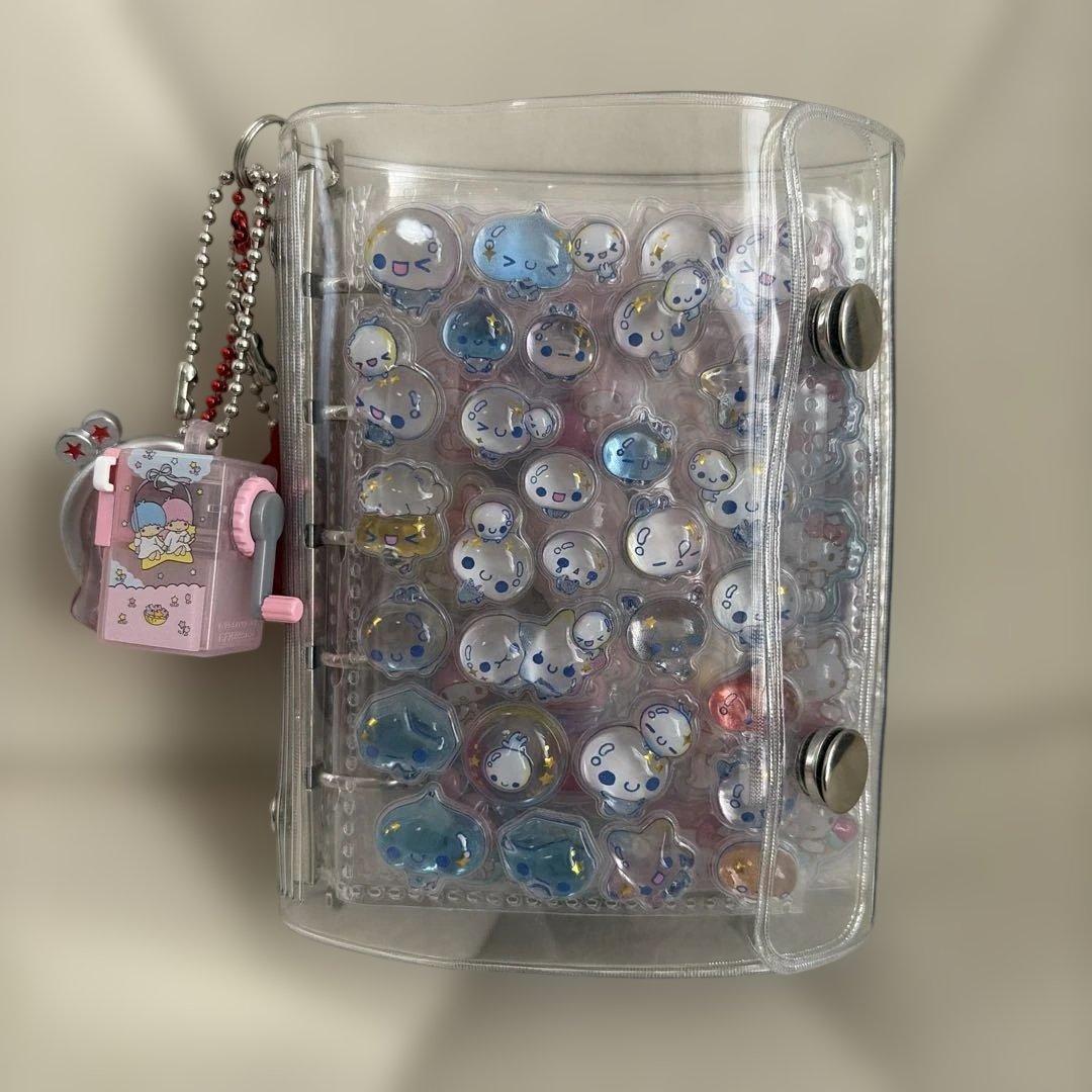 ボンボンドロップシールシール帳シール付きキーホルダー付き