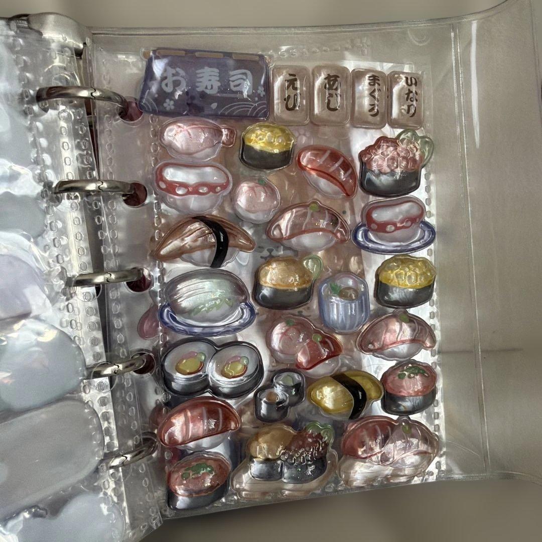 ボンボンドロップシールシール帳シール付きキーホルダー付き