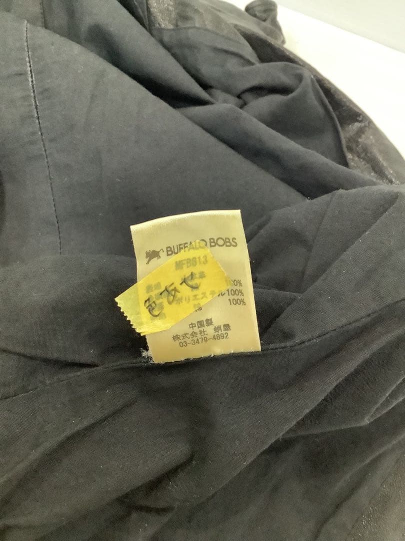 ★10.23◎A782◎BuffaloBobsレザージャケット◎山羊革◎ブラック