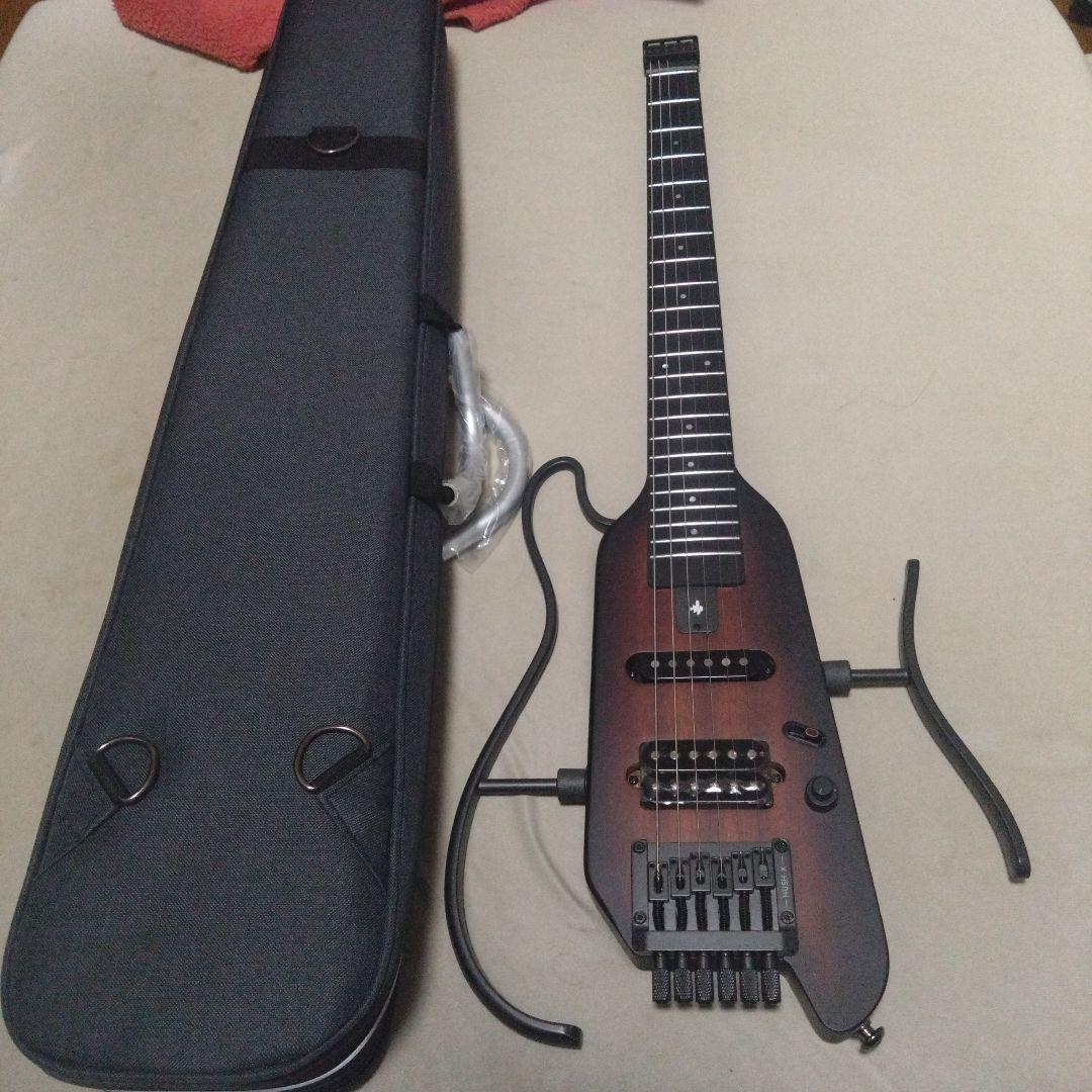 Donner HUSH-X ヘッドレスギター　コンパクトエレキギター