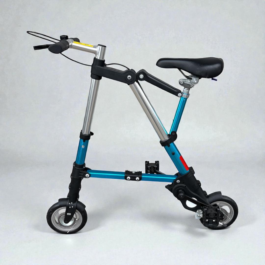 【超軽量折りたたみ】A-Bike アルミ製ミニベロ 自転車 8インチホイール