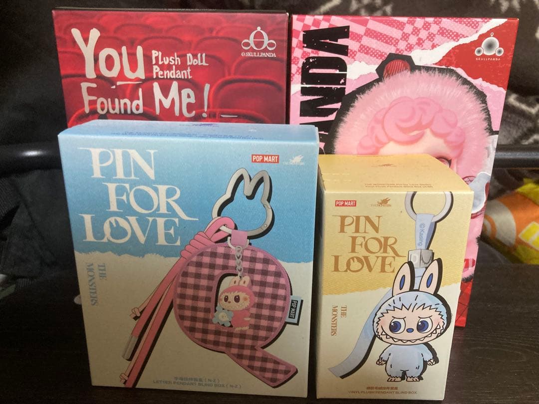 You Found Me SKULLPANDA PIN FOR LOVE セット