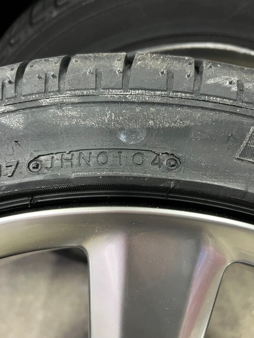 18インチホイールセット ブリヂストンタイヤ付き