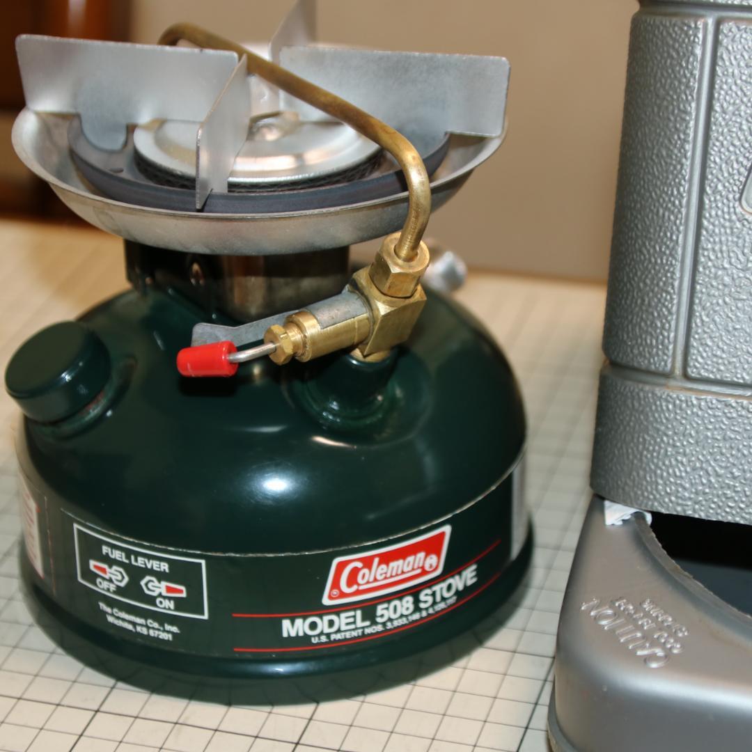美品 希少 コールマン ５０８　２レバー　No.167