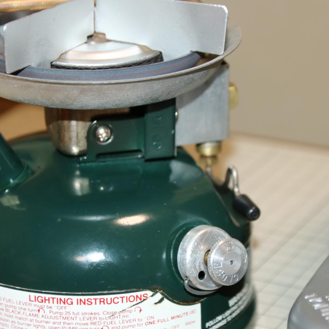 美品 希少 コールマン ５０８　２レバー　No.167