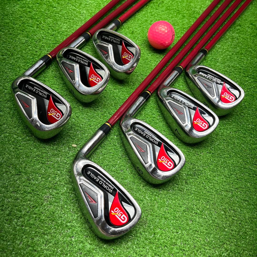 寶TIS-537 WORLD EAGLE アイアンセット 7本 flex R