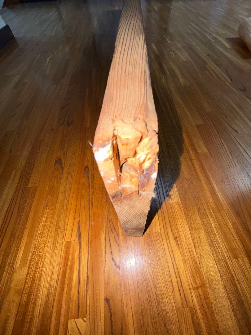 世界自然遺産　屋久島の屋久杉　高級　欄間板　２枚セット