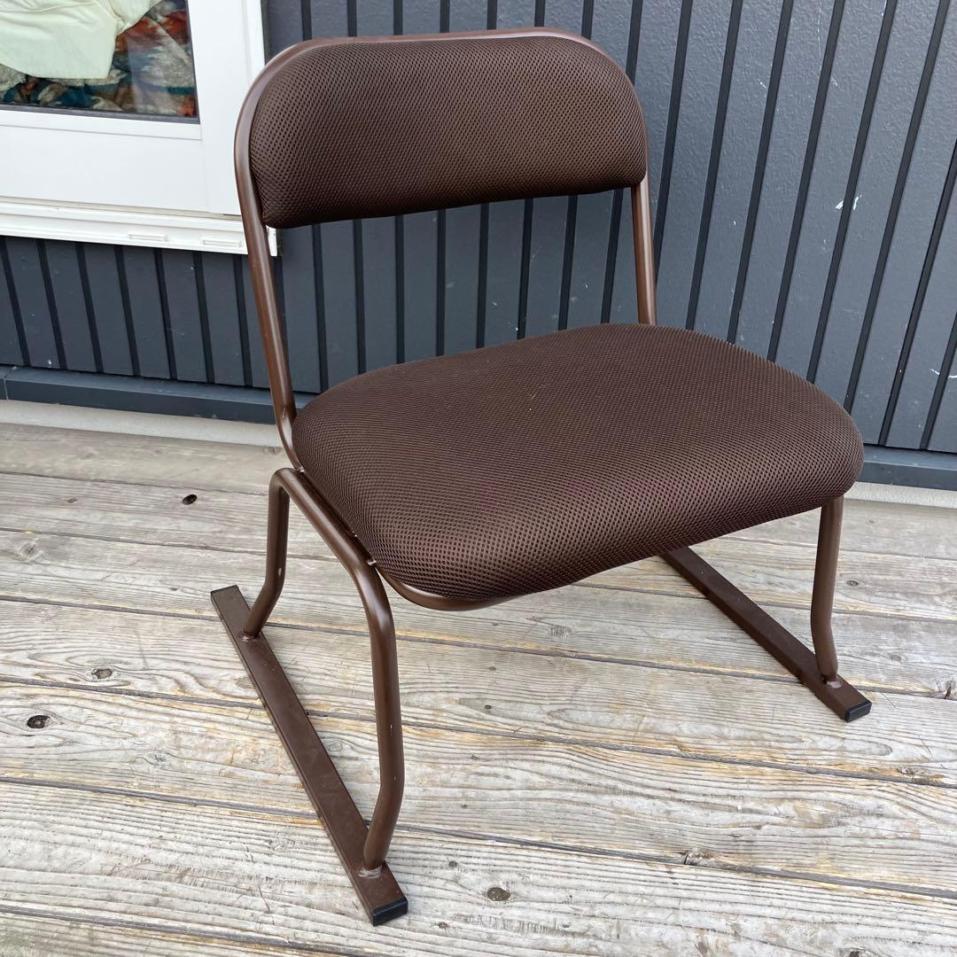 2セット らくらくお座敷チェア 2脚セット アームチェア