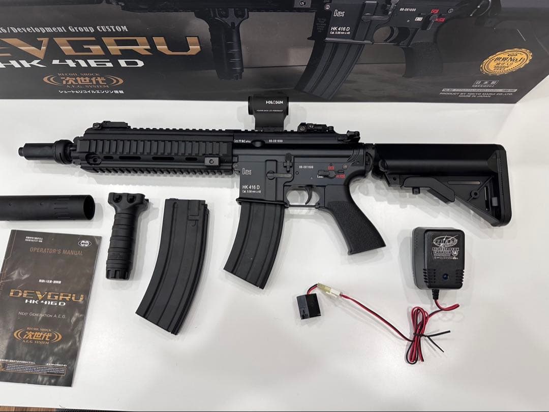 (匿名配送)￼ DEVGURU HK 416 D 次世代電動ガン