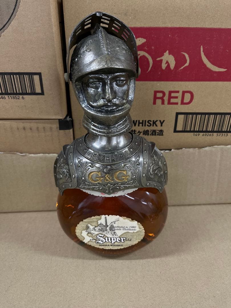 C&G Super 騎士デザインニッカウイスキー60th 北海道限定品750ml