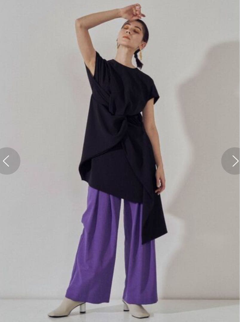 【UN3D.】アンスリード　スクエアミュール　ベージュ　美品