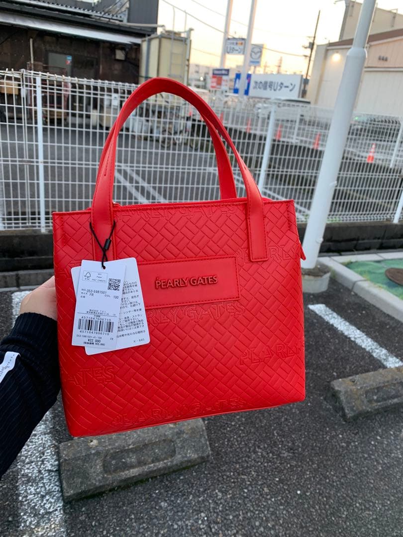 【新作】PEARLY GATES パーリーゲイツ ハンドバッグ／ラウンドバック