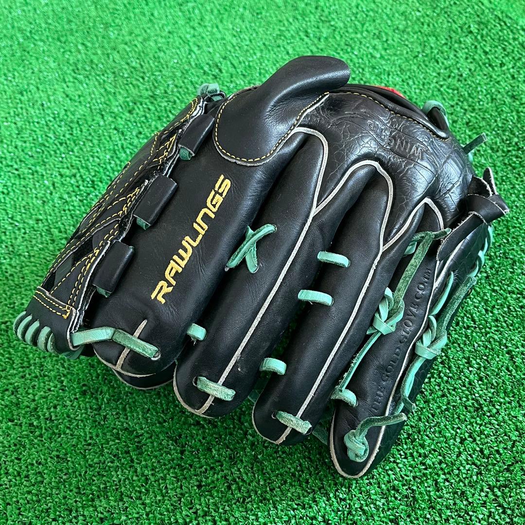 即戦力　阪神秋山モデル　ローリングス 軟式 投手用グローブ GR2NPBT21