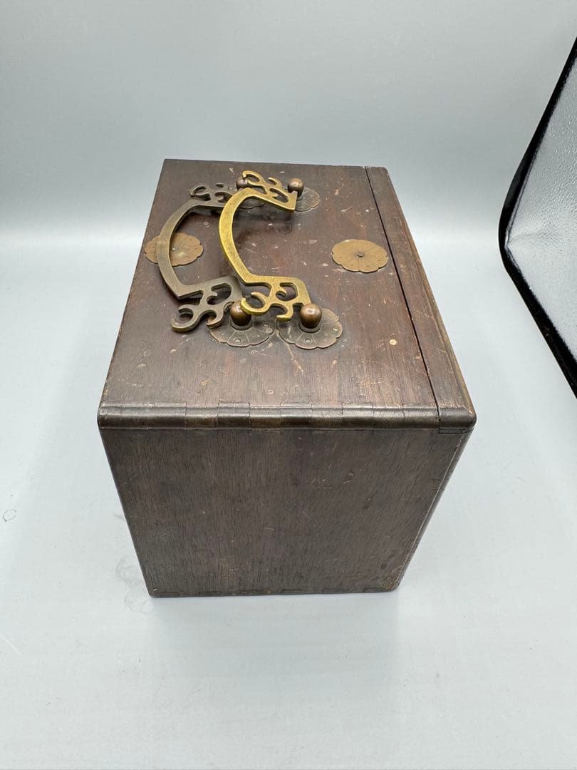 麻雀牌 木箱 レトロ 当時もの アンティーク