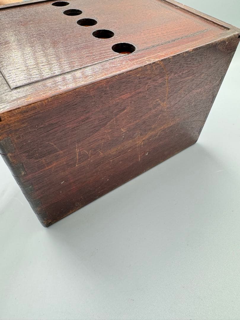 麻雀牌 木箱 レトロ 当時もの アンティーク