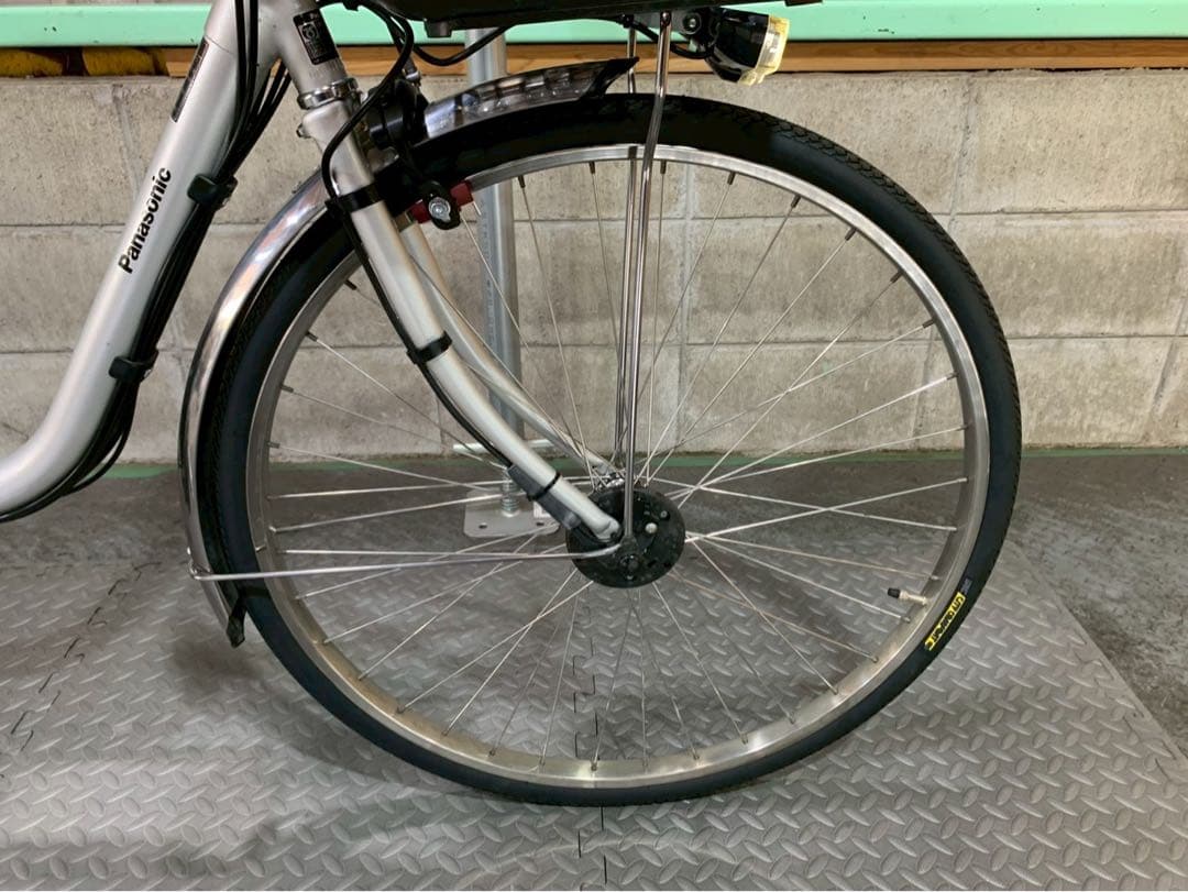 電動自転車　パナソニック　ビビDX 26インチ シルバー　№6114