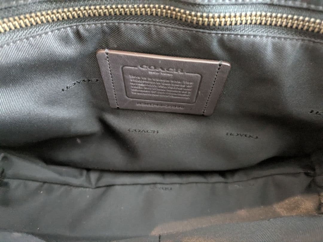 COACH ショルダーバッグ ネイビー