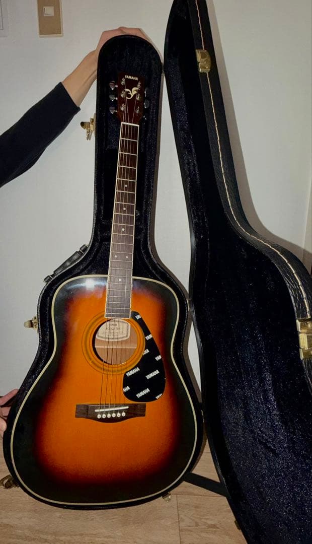 YAMAHA アコースティックギター ハードケース付／音◎ 状態良好