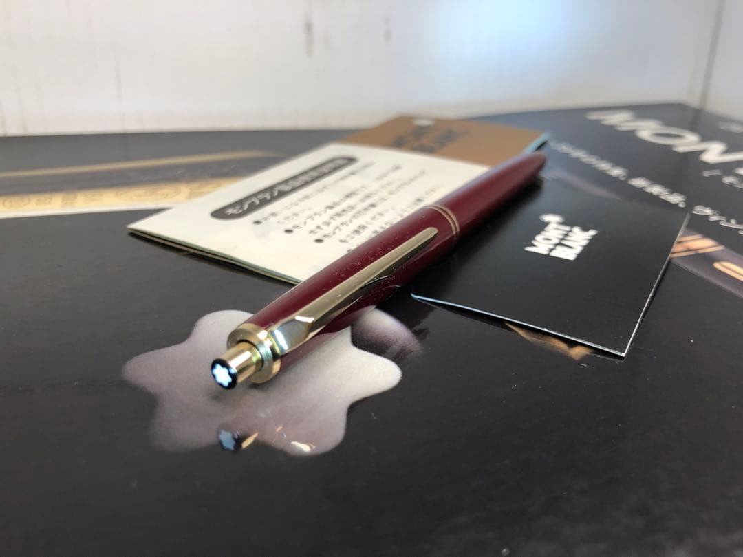 ⭐️モンブラン⭐️稀少なボルドーレッドの名品最高の形❗️⭐️No251メカニカルペンソル
