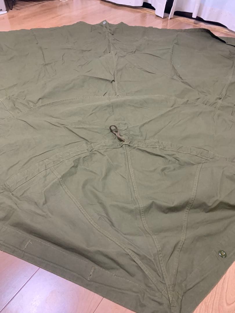 ポーランド軍　軍幕2枚セット　ハトメ1