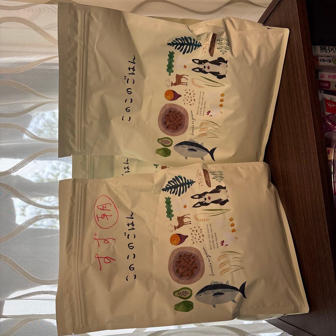 このこのごはん1kg×3パック