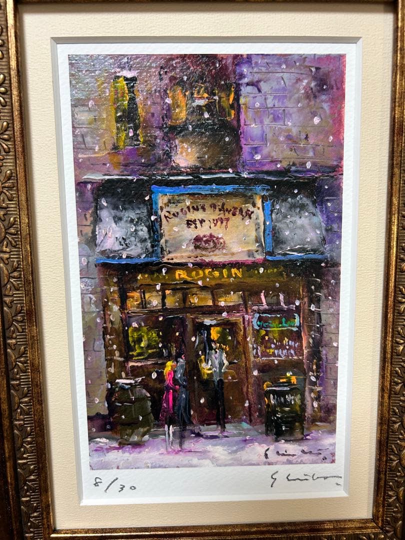 【未使用】山口真功　アクリル絵画