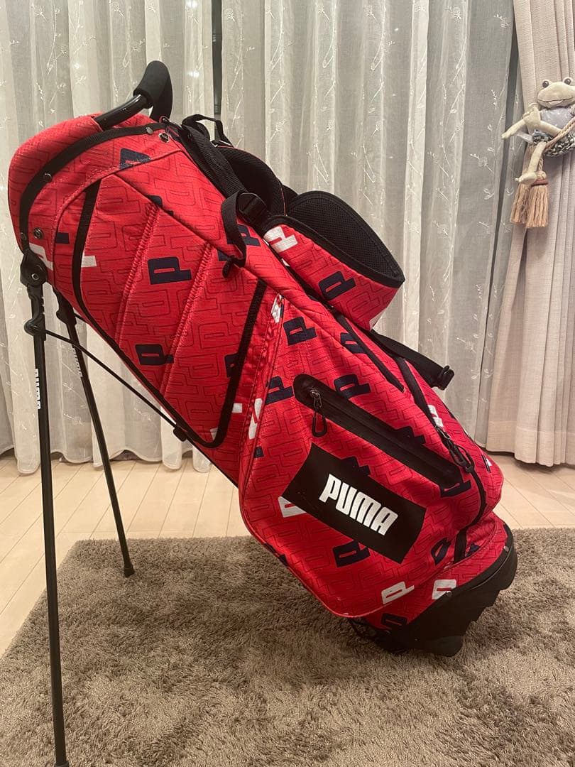 PUMA ゴルフバッグ レッド 4分割収納