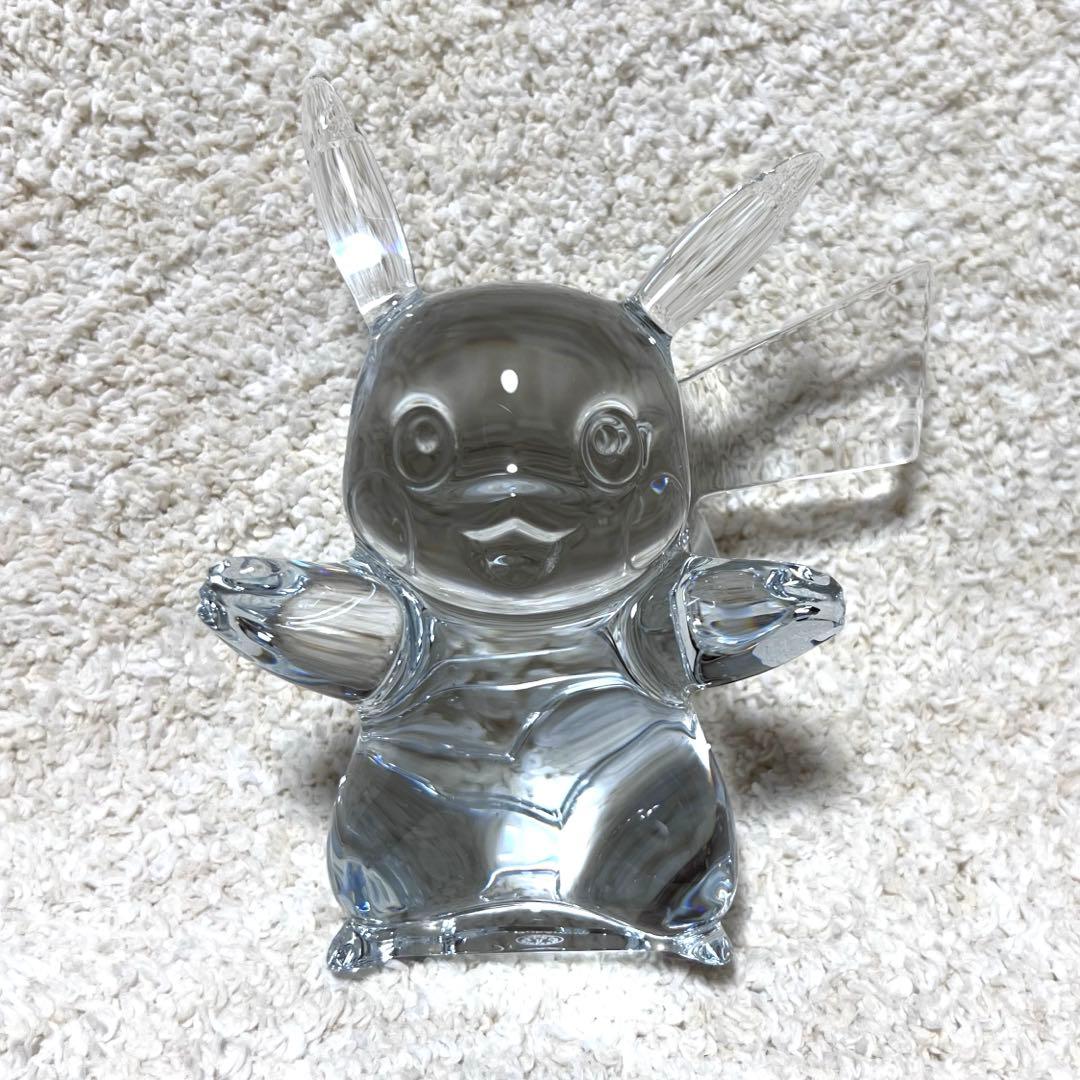 Baccarat ポケモン ピカチュウ クリスタル フィギュア