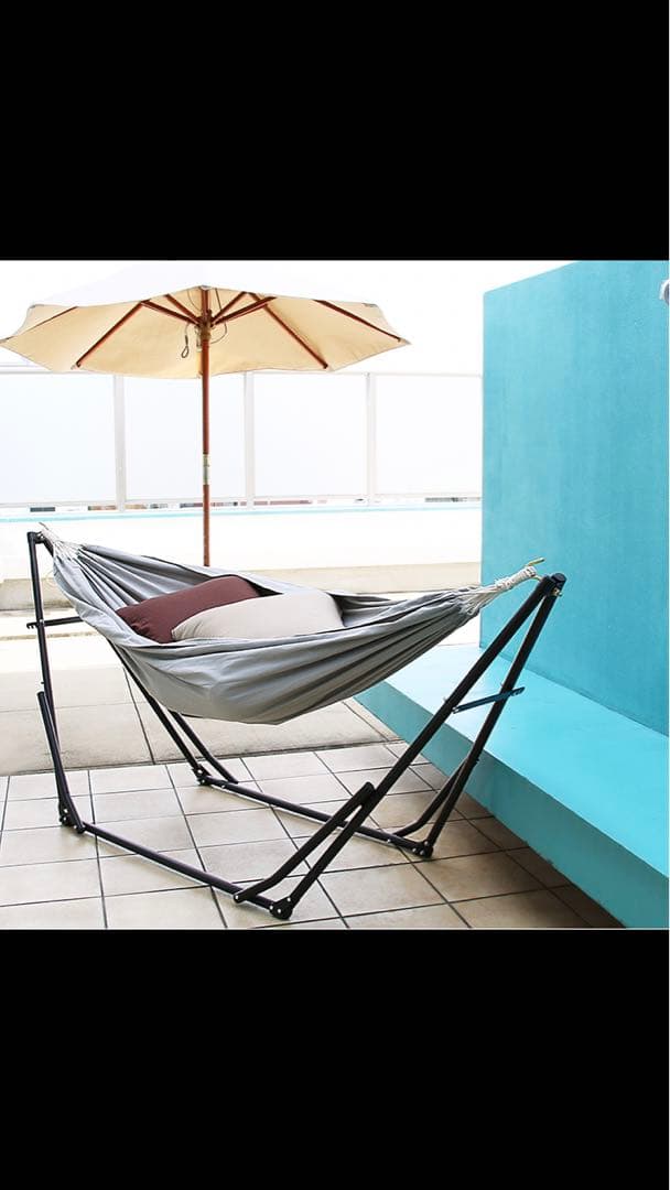 シフラス Sifflus 自立式 2WAYハンモック 室内・屋外兼用