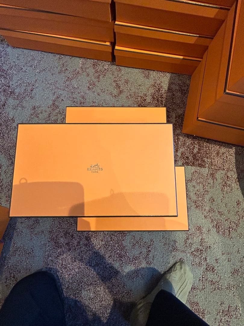 エルメス ギフトボックスとバッグ セット